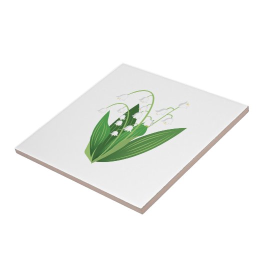 渓谷のリリー タイル (側面)