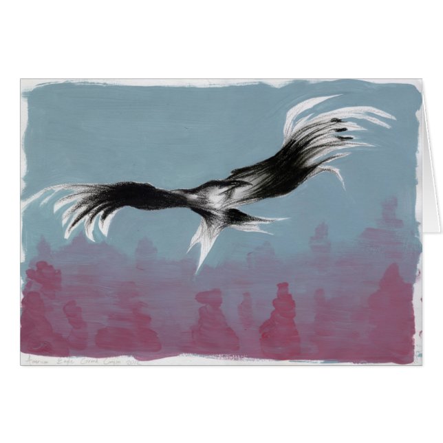 渓谷のワシ2014年 (正面横)