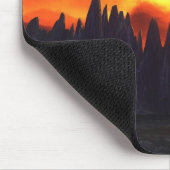 渓谷の日の出 マウスパッド (コーナー)