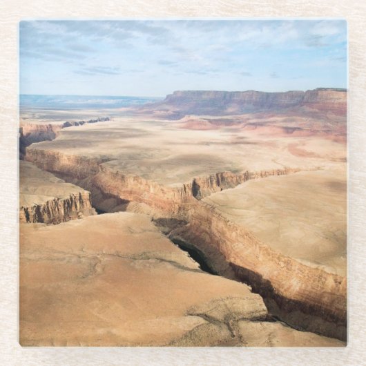 渓谷の渓谷 ガラスコースター (正面)