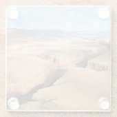 渓谷の渓谷 ガラスコースター (裏面)