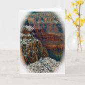 渓谷の素晴らしさ カード (黄色い花)