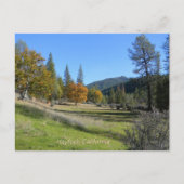 渓谷の美しい景色….. ポストカード (正面)