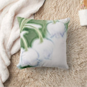 渓谷の花のユリ クッション (ブランケット)