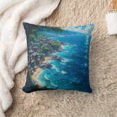 渚の夢「海岸の夢」 クッション (ブランケット)