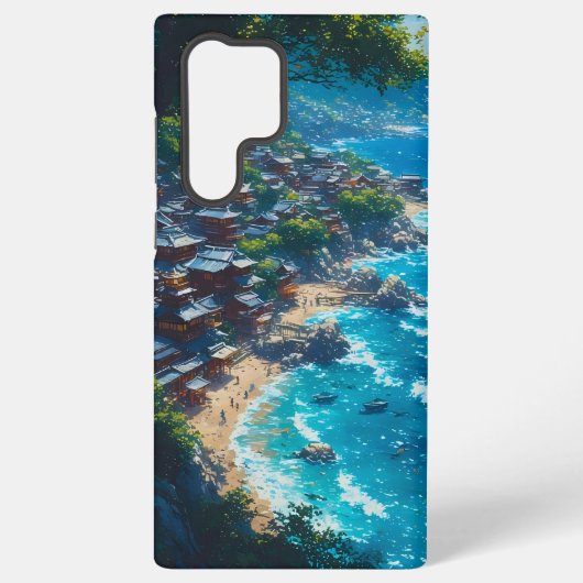 渚の夢 SAMSUNG GALAXYケース (裏面)