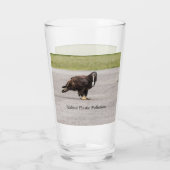 減らプラスチック汚染 タンブラーグラス (裏面)