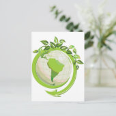 減ら再利用リサイクル ポストカード (スタンド正面)