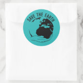 減ら再利用救リサイクル ラウンドシール (バッグ)