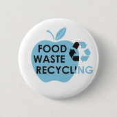 減ら食品廃棄物 缶バッジ (正面)