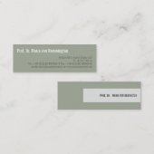 減ら スキニー名刺 (正面/裏面)