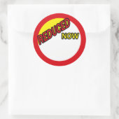 減らNOW小売ラベル ラウンドシール (バッグ)