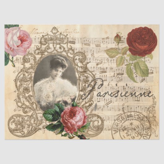 減ビクトリアン分 薄葉紙 (正面)