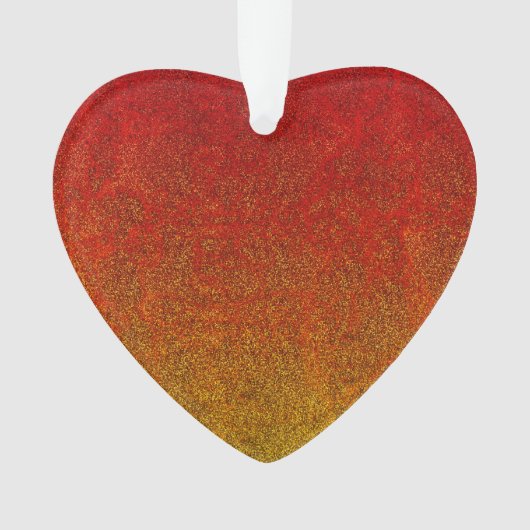 減衰フレームグリッター勾配 オーナメント (正面)