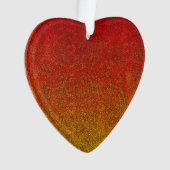 減衰フレームグリッター勾配 オーナメント (正面)