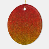 減衰フレームグリッター勾配 セラミックオーナメント (左)