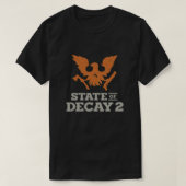 減衰州2 Tシャツ (デザイン正面)