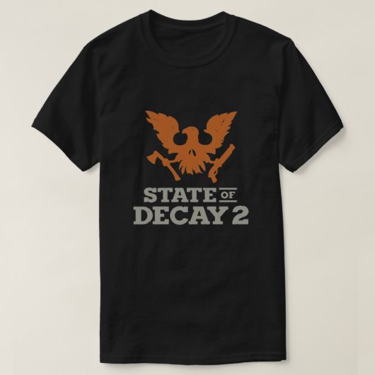 減衰州2 Tシャツ (デザイン正面)