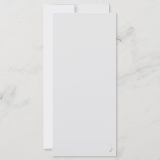 減衰度 – ゴシック招待状&グリーティングカード (裏面)