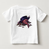 減衰錬金術 ベビーTシャツ (裏面)