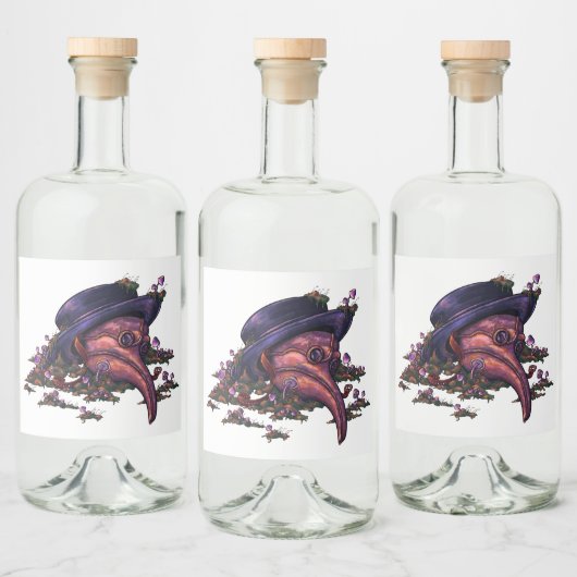 減衰錬金術 リキュールボトルラベル (ボトル)