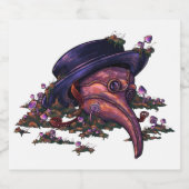 減衰錬金術 リキュールボトルラベル (シングルラベル)