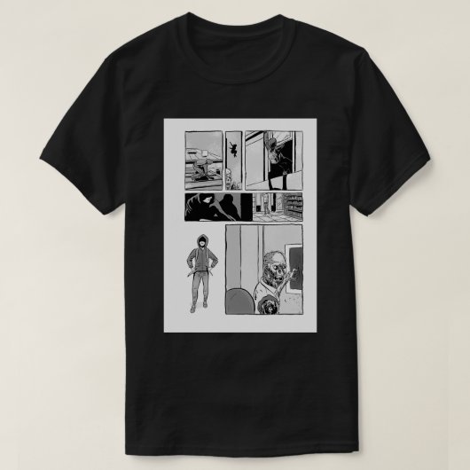 減衰 Tシャツ (デザイン正面)