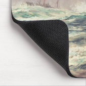 減退潮、長い範囲1881年 マウスパッド (コーナー)