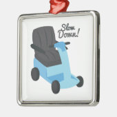 減速! メタルオーナメント (左)