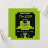 減量おめでとうございます カード (正面/裏面インサイチュ)