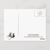 減量する ポストカード (裏面)