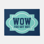 減量の刺激 ドアマット (正面)