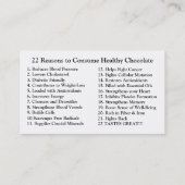 減量の名刺 名刺 (裏面)