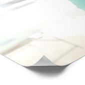 減量の成功。幸せな女性の体重 ポスター (角)