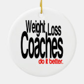 減量コーチの方が良い セラミックオーナメント (裏面)