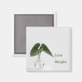 減量ダイエットゴール マグネット (正面/裏面)