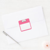 減量トラッカーシール – フィットネスシール スクエアシール (封筒)