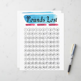 減量トラッカージャーナル100ポンド/ kg