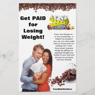 減量フライヤー チラシ