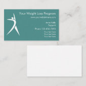 減量プログラム 名刺 (正面/裏面)