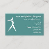 減量プログラム 名刺 (正面)