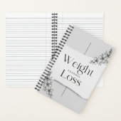 減量仕訳帳ノートブック ノートブック (内側)