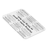 減量感じ素晴らし マグネット (右側)