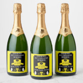 減量祝い スパークリングワインラベル (ボトル)