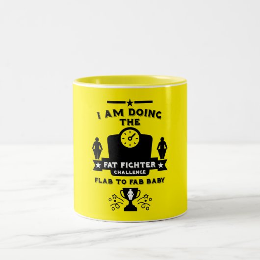 減量祝い ツートーンマグカップ (中央)