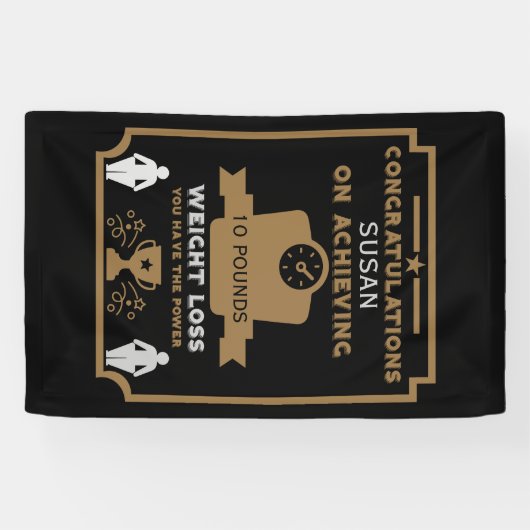 減量祝い 横断幕 (横)