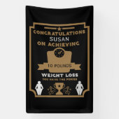 減量祝い 横断幕 (縦)