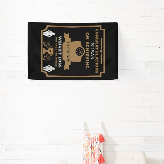 減量祝い 横断幕 (インサイチュ)