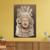 減量計を表すパンチマスク キャンバスプリント (インサイチュ (リビング))