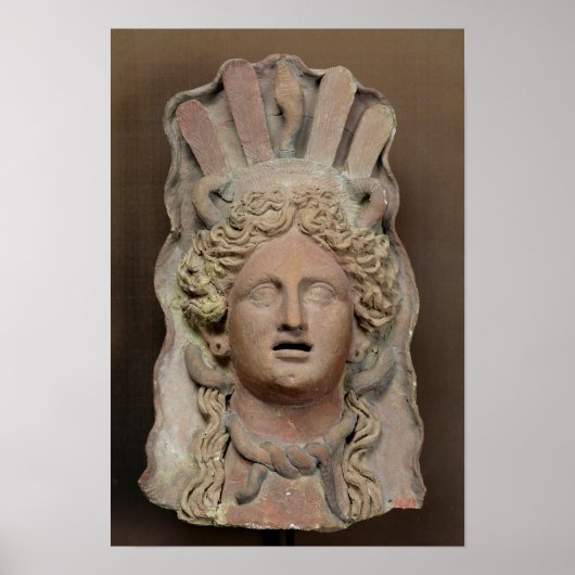 減量計を表すパンチマスク ポスター (正面)